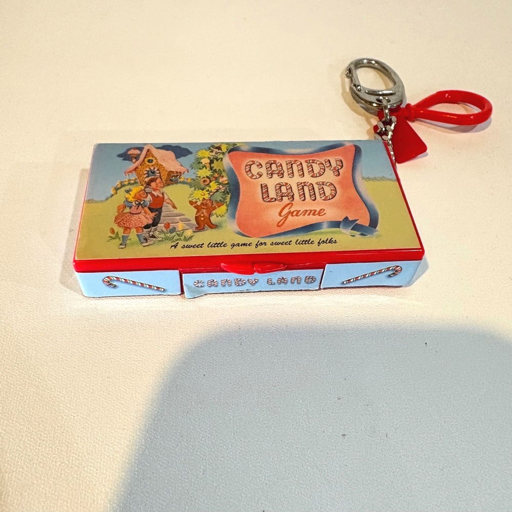 Candy Land World's Smallest Board Game Keychain Miniature Functional Toy Retro